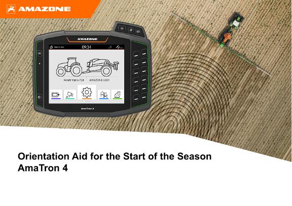 Orientation Aid for the Start of the Season AmaTron 4