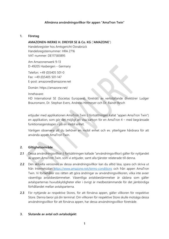 Privacy Policy AmaTron Twin APP