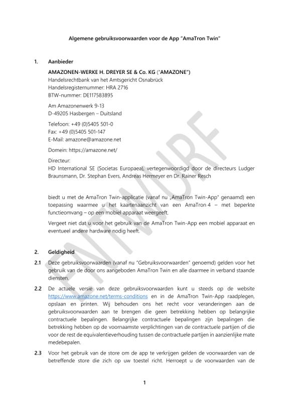 Privacy Policy AmaTron Twin APP
