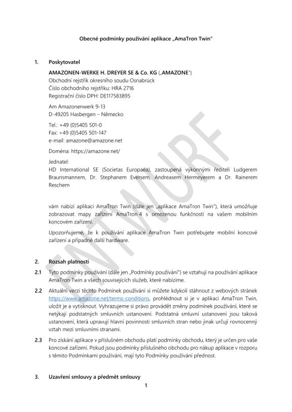 Privacy Policy AmaTron Twin APP
