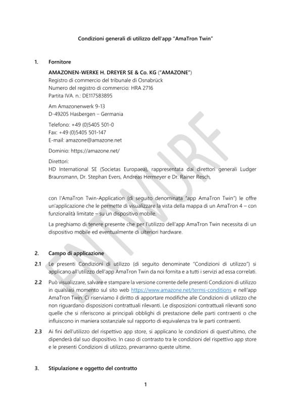 Privacy Policy AmaTron Twin APP