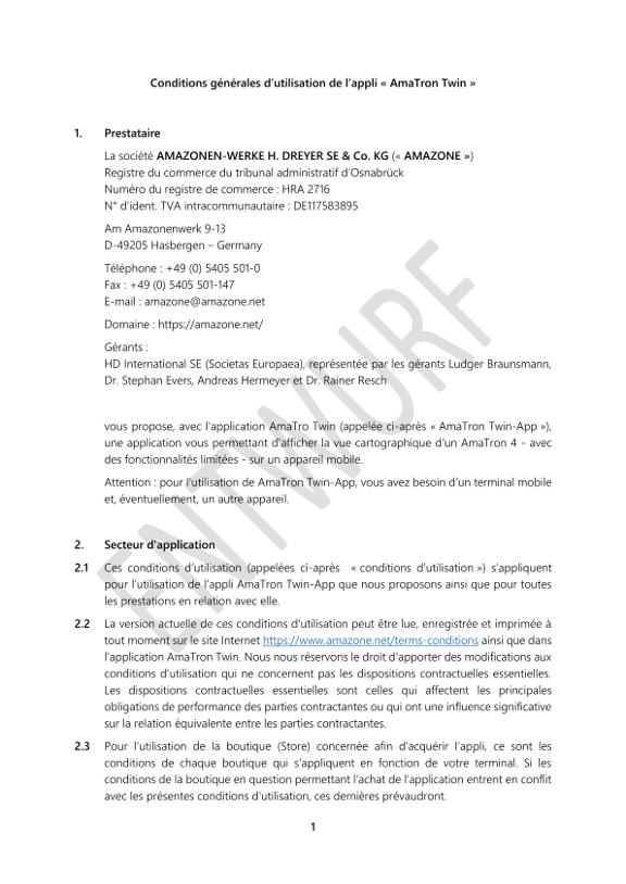 Privacy Policy AmaTron Twin APP