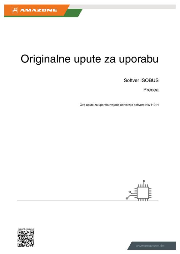 Upute za uporabu ISOBUS-Software Precea