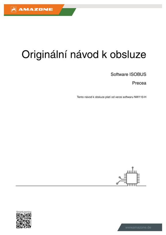 Návod na obsluhu ISOBUS-Software Precea