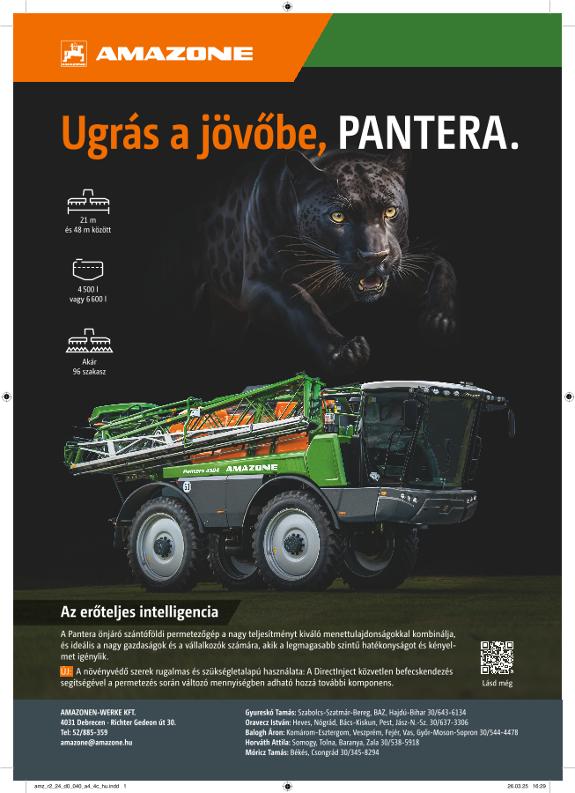 Anzeige „Ugrás a jövőbe, PANTERA“, A4, 4c, hu