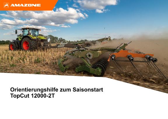 Orientierungshilfe zum Saisonstart TopCut 12000-2T