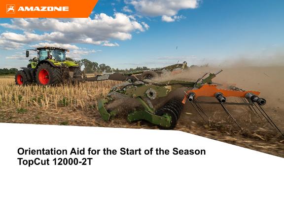 Orientation Aid for the Start of the Season TopCut 12000-2T