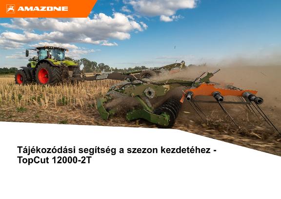 Tájékozódási segítség a szezon kezdetéhez TopCut 12000-2T