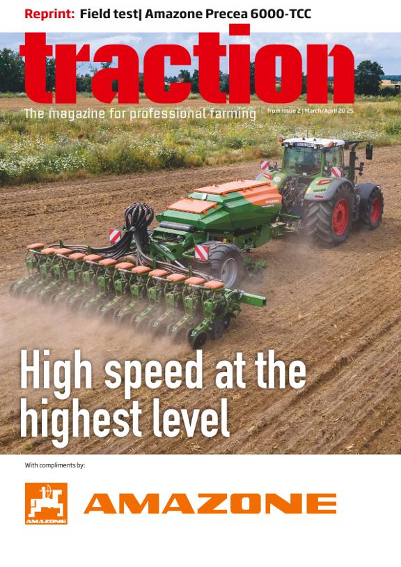 traction - Special reprint "Amazone Precea 6000-TCC - Highspeed at the highest level" 02/2025