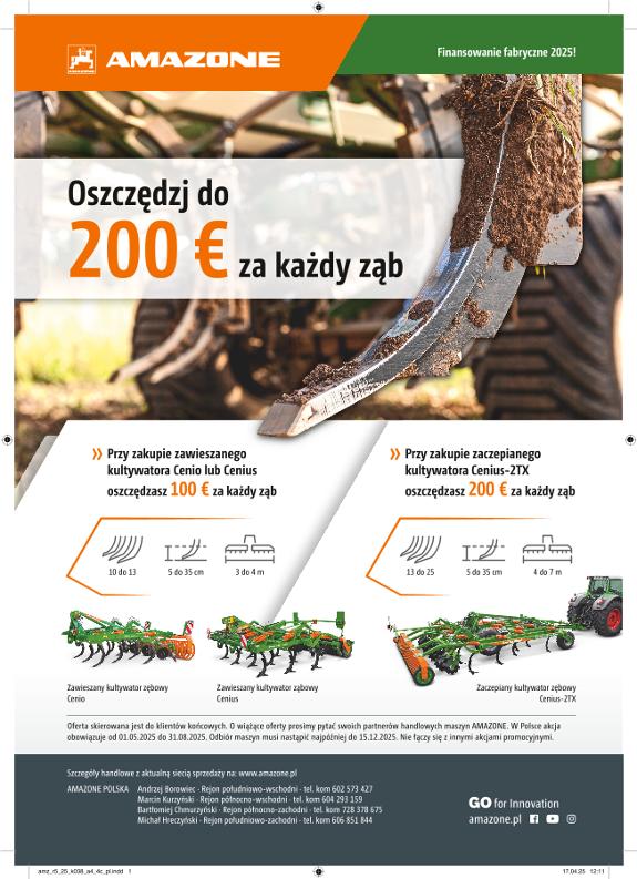 Anzeige Cenio/Cenius „Oszczędzj do 200 € za każdy ząb“, A4, 4c, pl