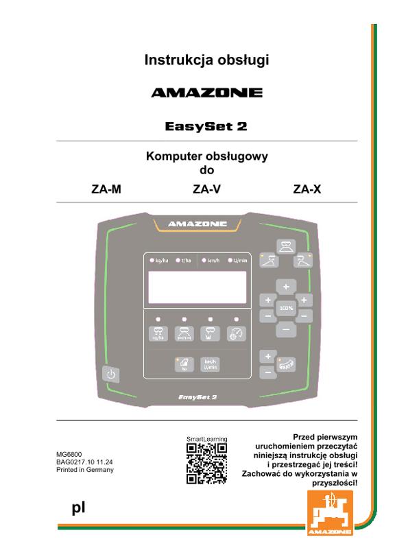 Instrukcja obsługi EASYSET 2