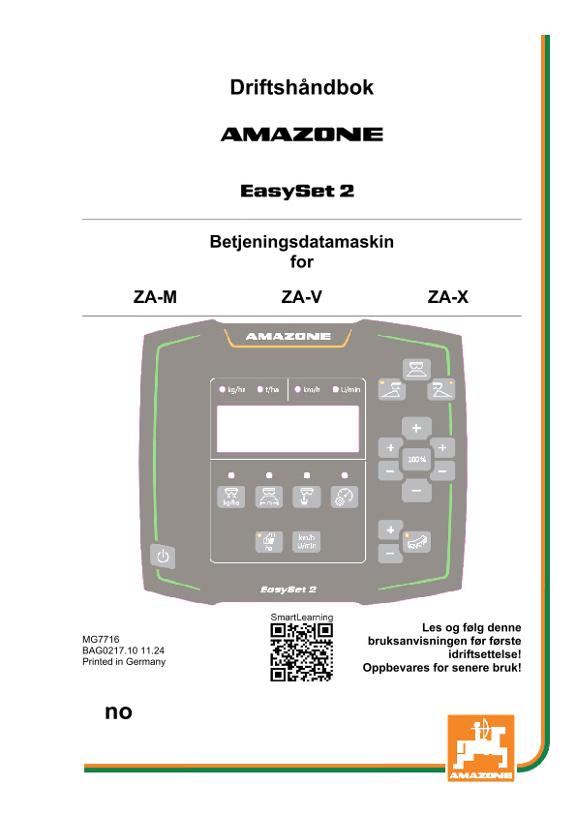 Instruksjonsboka EASYSET 2