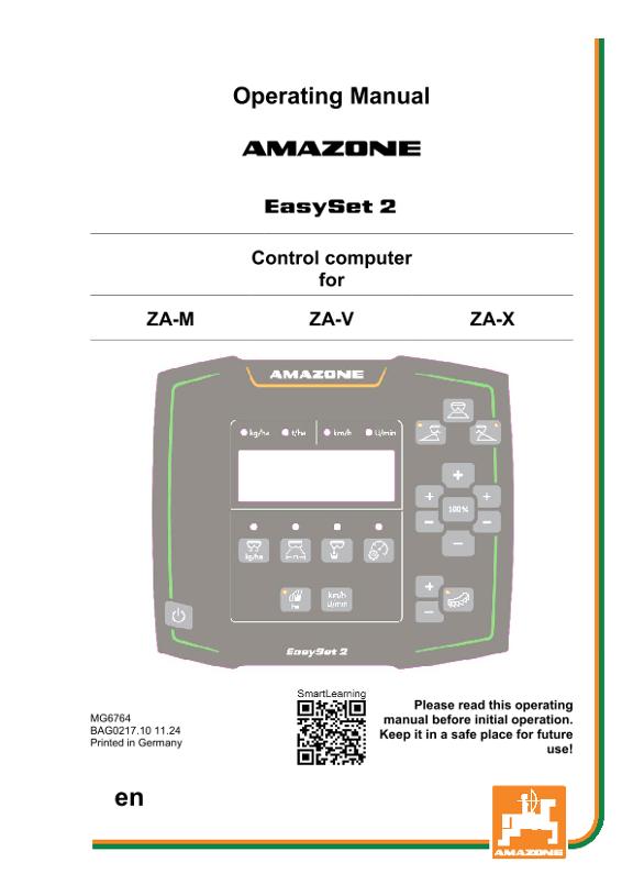 Operation manual EASYSET 2