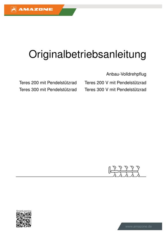 Betriebsanleitung Teres 200/300 mit Pendelstützrad