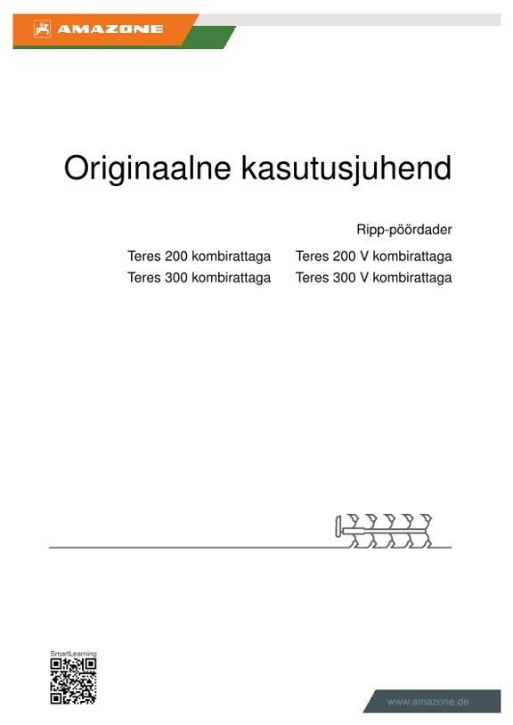Kasutusjuhend Teres 200/300 kombirattaga