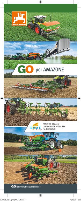 Anzeige „GO per AMAZONE“, 90x247, 4c, it