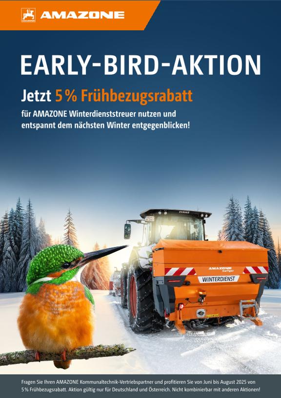 Beileger Early-Bird-Aktion Winterdienst 2025