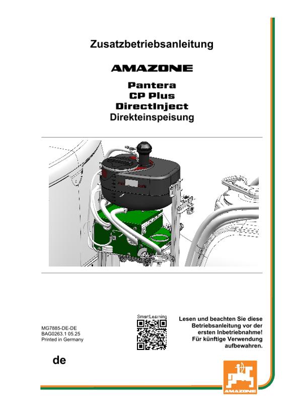 Betriebsanleitung DirectInject Pantera