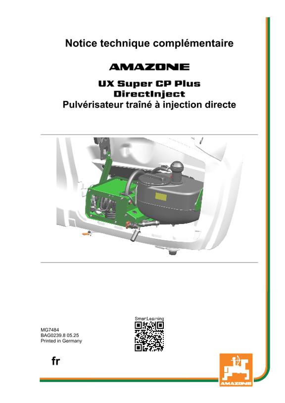 Notice d'utilisation DirectInject UX00/UX01
