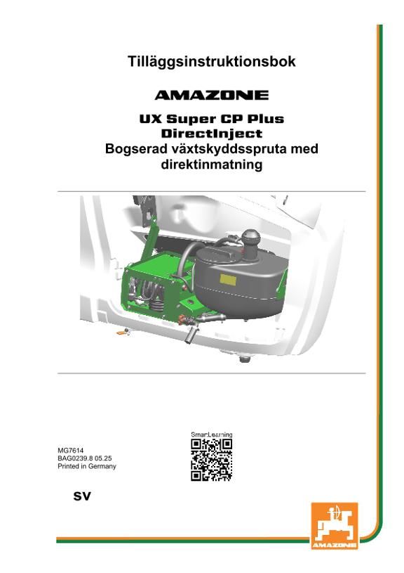 Instruktionsbok DirectInject  UX01
