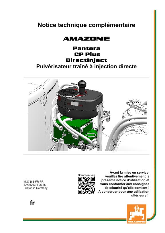 Notice d'utilisation DirectInject Pantera