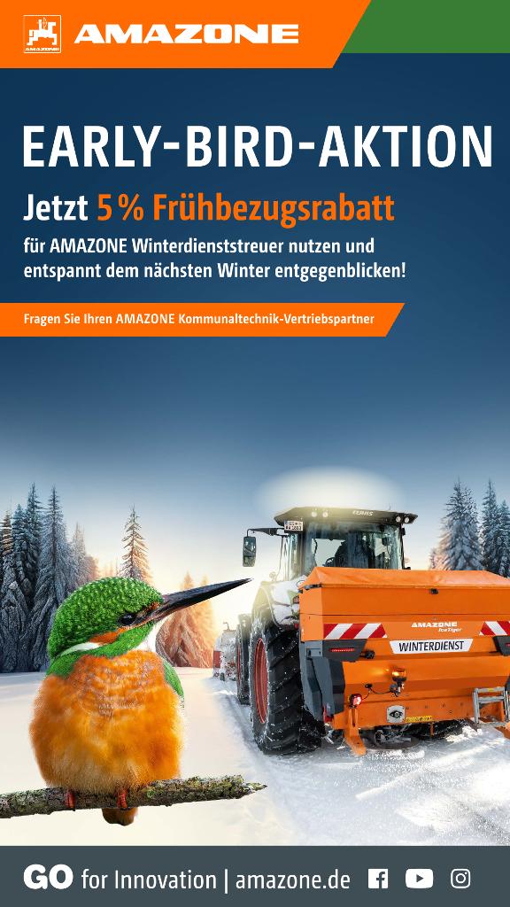 WhatsApp-Anzeige „EARLY-BIRD-AKTION – Jetzt 5 % Frühbezugsrabatt“, 1080x1920 pix, rgb