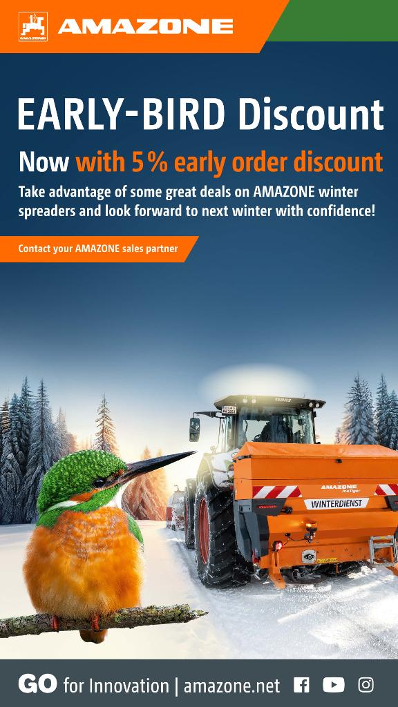 WhatsApp-Advertisement „EARLY-BIRD Discount – Now with 5 % early order discount“, 1080x1920 pix, rgb, en