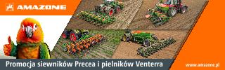 Anzeige „Promocja siewników Precea i pielników Venterra“,320x100pix, RGB, pl