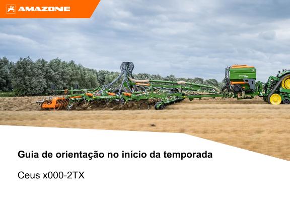 Guia de orientação no início da temporada Ceus x000-2TX