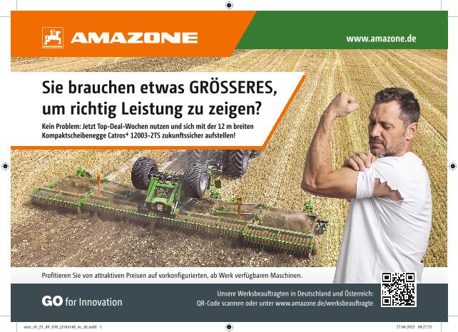 Anzeige "Sie brauchen etwas GRÖSSERES, um richtig Leistung zu zeigen?" j210x148, 4c, de