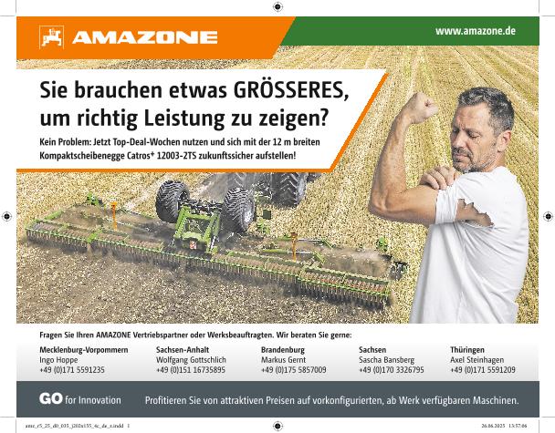 Anzeige "Sie brauchen etwas GRÖSSERES, um richtig Leistung zu zeigen?" j202x155, 4c, z, de