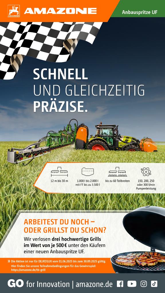 WhatsApp-Anzeige UF – „SCHNELL UND GLEICHZEITIG PRÄZISE“, 1080x1920 pix, rgb