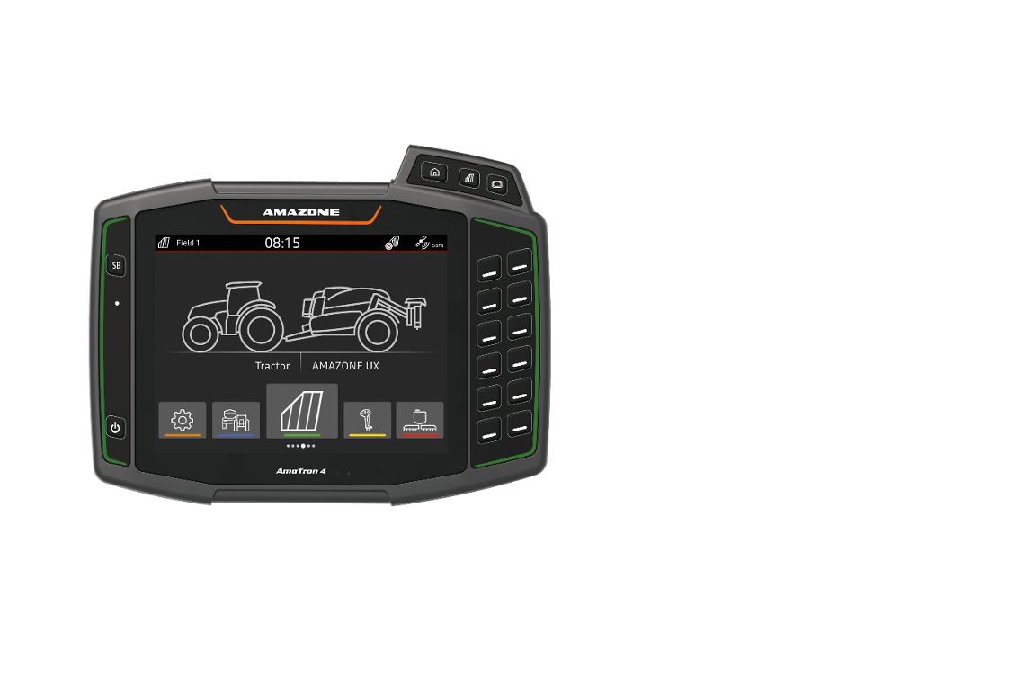 Amatron4 Startseite UX