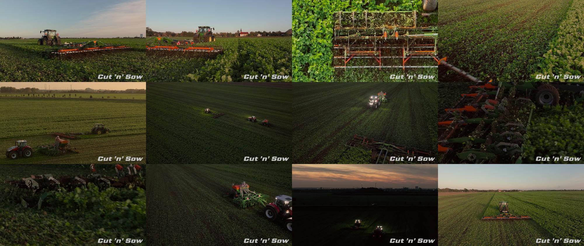 Video - Cut-n-Sow - TopCut 12000-2T und DMC 6000-2C in Sommerzwischenfrucht