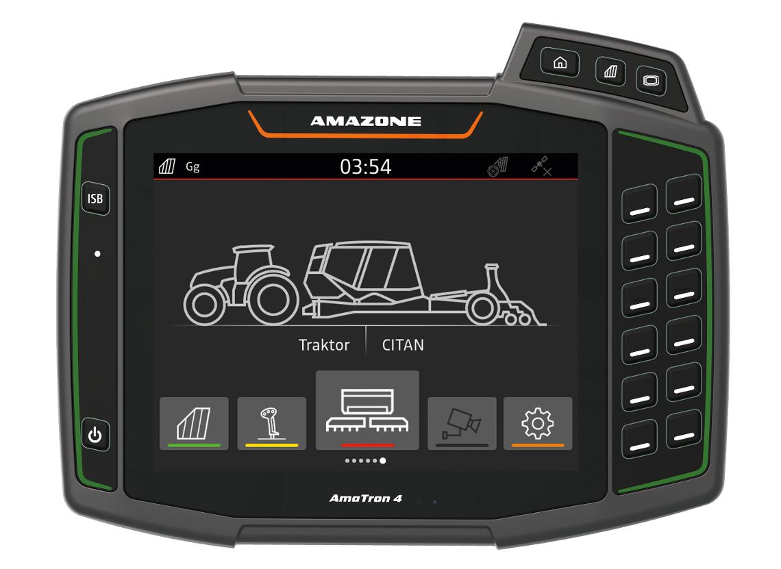 Amatron4 Citan Homescreen