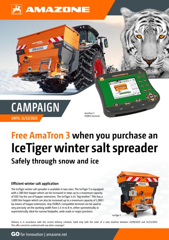 Advert/Flyer "IceTiger free AmaTron 3" DIN A4