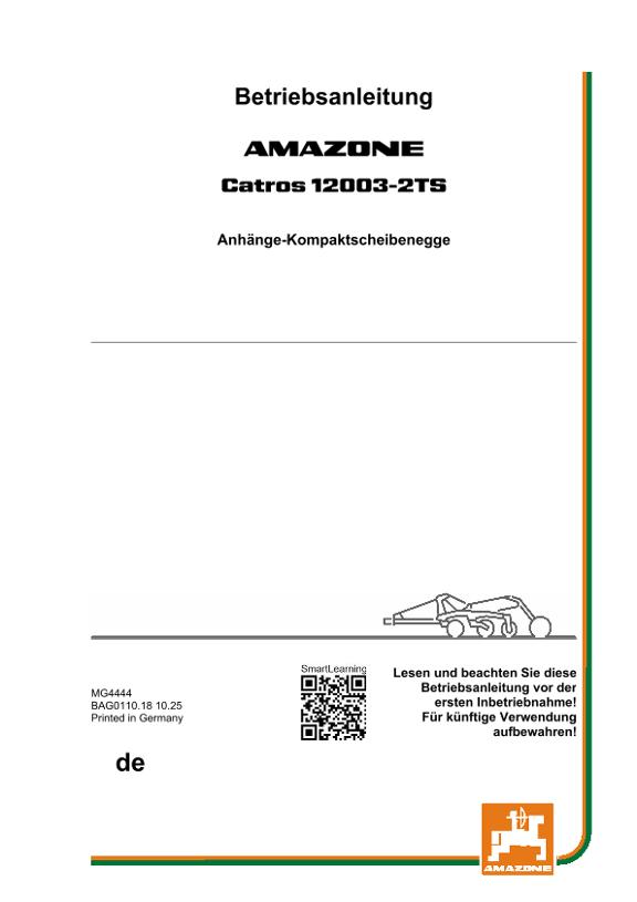 Betriebsanleitung CATROS 12003-2TS 