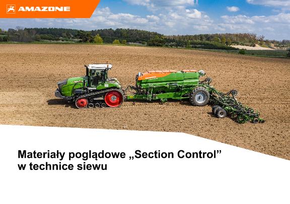 Materiały poglądowe dotyczące rozpoczęcia sezonu Section Control w&nbsp;technice siewu