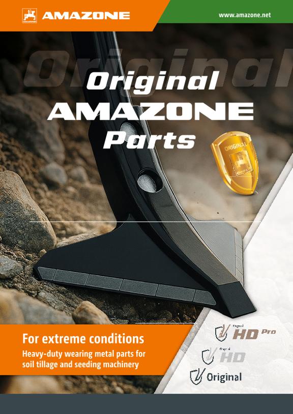 Leaflet „Original AMAZONE Parts“ – HD wearing metal parts