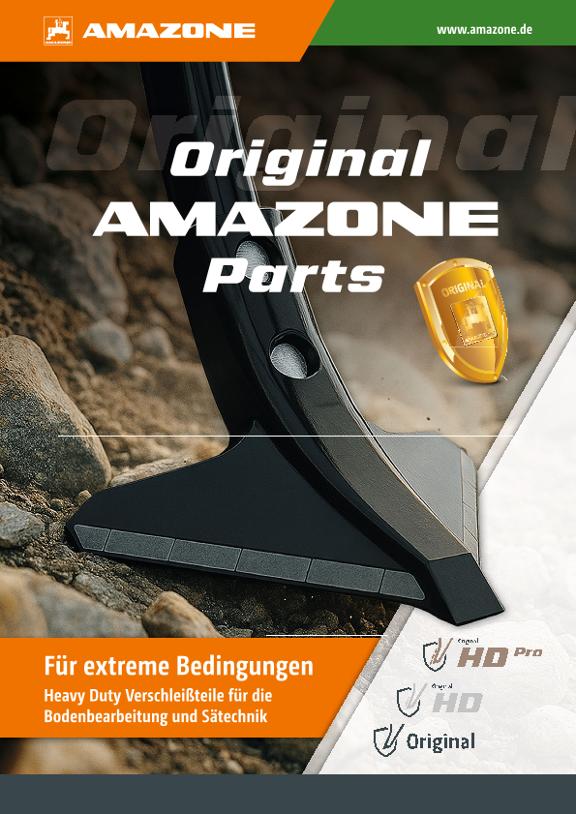 Prospekt „Original AMAZONE Parts“ – HD-Verschleissteile