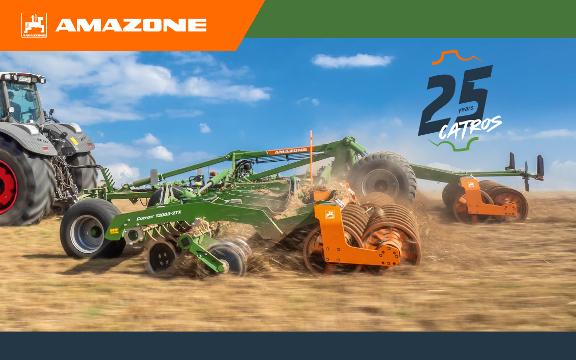 Banner 25 years Catros, 4000 x 2500 mm