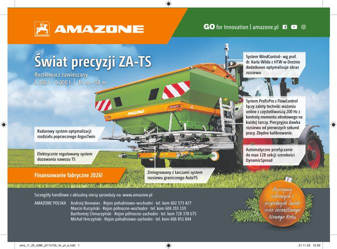 Anzeige „Świat precyzji ZA-TS”, 217x155, 4c, pl