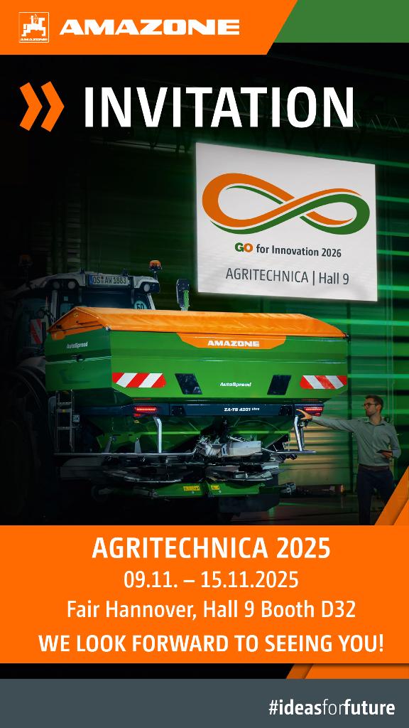WhatsApp Advertisement „Invitation Agritechnica“, 1080x1920 pix, rgb