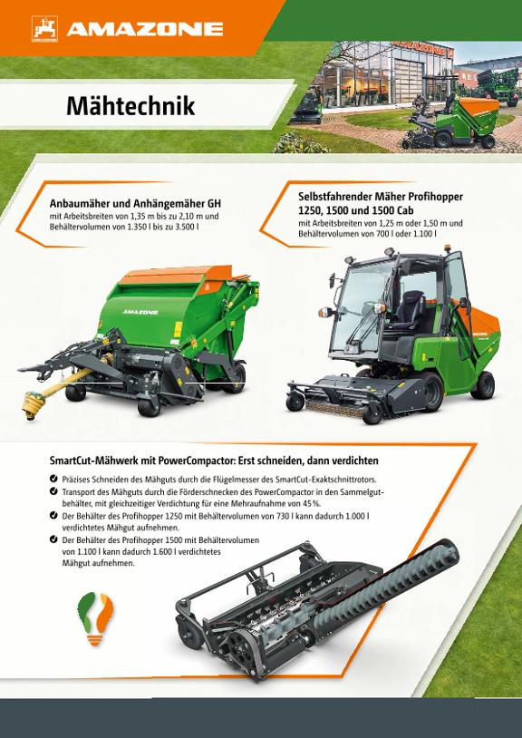 Flyer Kommunaltechnik-Programm