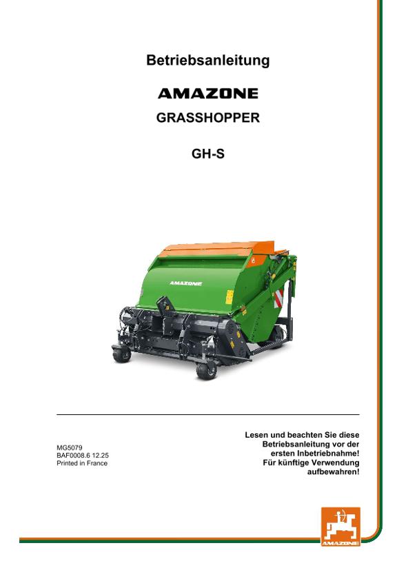 Betriebsanleitung GH-S