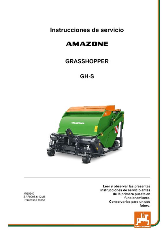 Manual del operador GH-S