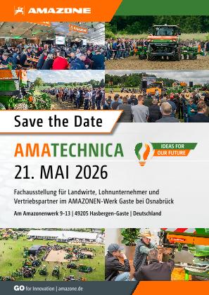 AMATECHNICA 2026 Flyer Save the Date, de