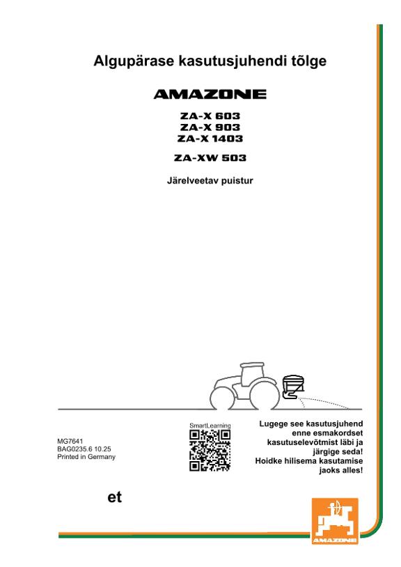 ZA-X 5/6/9/1403 ET