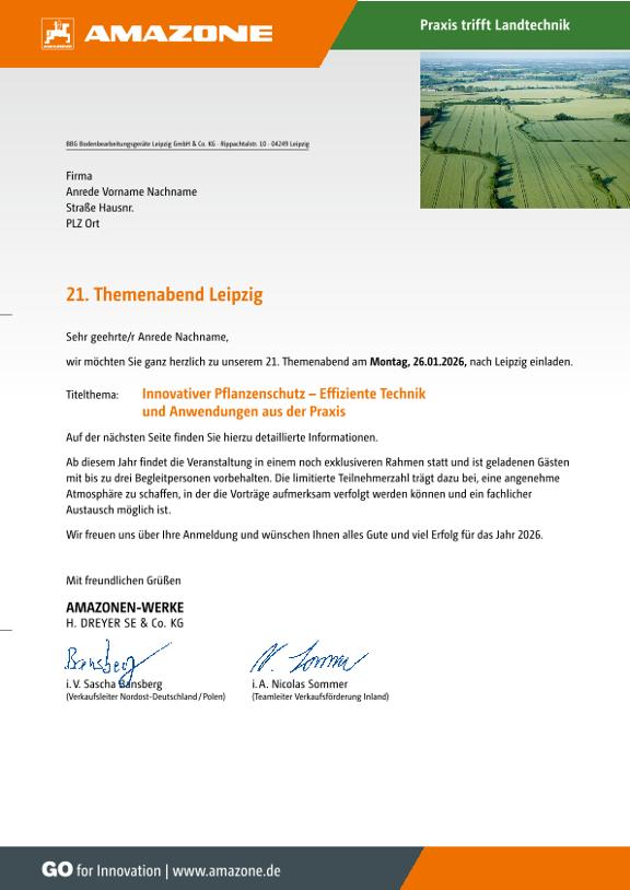 Mailing „21. Themenabend Leipzig“