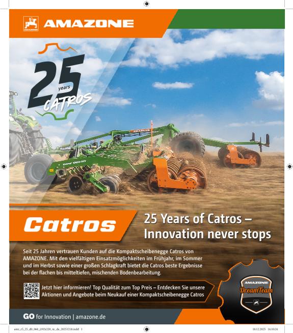 25 Years of Catros –  Innovation never stops, 192x220, 4c, de